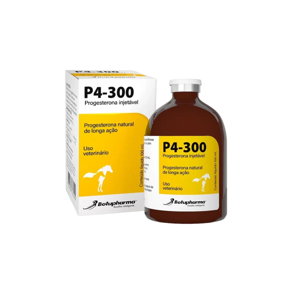 P4-300 (progesterona 30%) 100 Ml - Botupharma